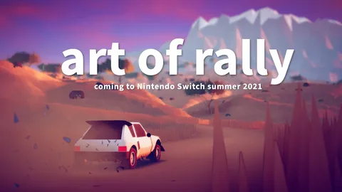 Обзор Art of Rally на Nintendo Switch в 2024 году.