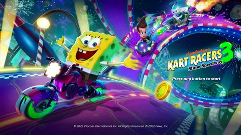 Обзор Nickelodeon Kart Racers 3: Погоня за Mario Kart